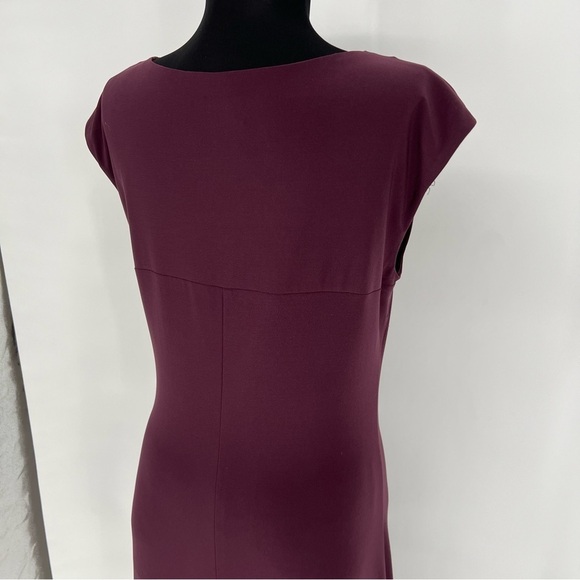 NWT Frank Lyman Women's‎ Wine Merlot Maroon Dress Style 31029 SZ 10 - Picture 9 of 16